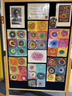 Konzentrische Kreise nach Kandinsky